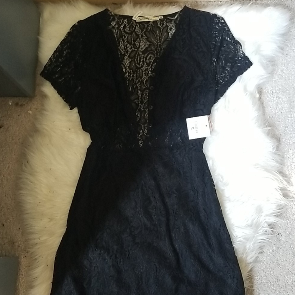 Black long dress cute for summer or spring